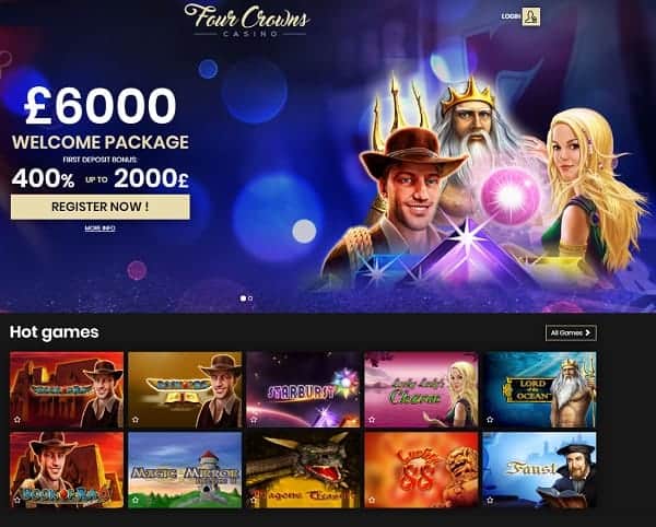 Four Crowns Casino Review & Rating 