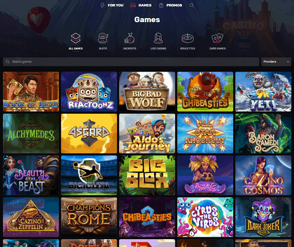 Welcome to Casinomia Online Casino! 