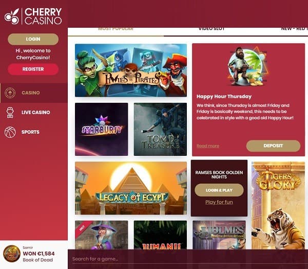 CherryCasino Review 