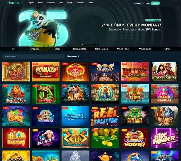 MicBet Micro Casino Review