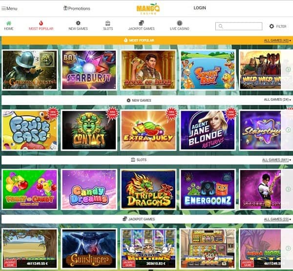 Mango Casino Pay N Play Review