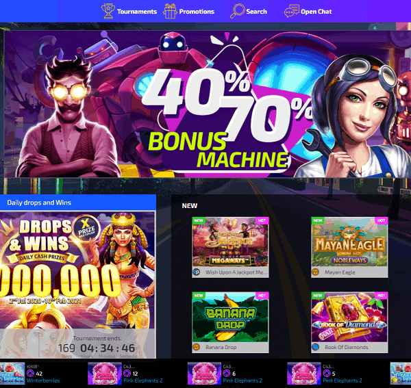 Play Now For Big Jackpots!