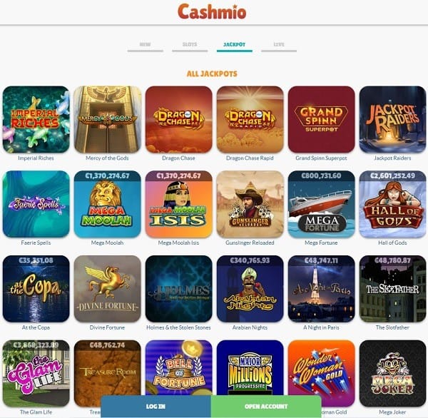 Cashmio Casino Online & Mobile Review 