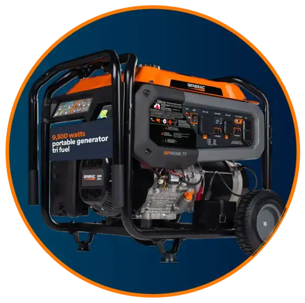Large sized portable generator