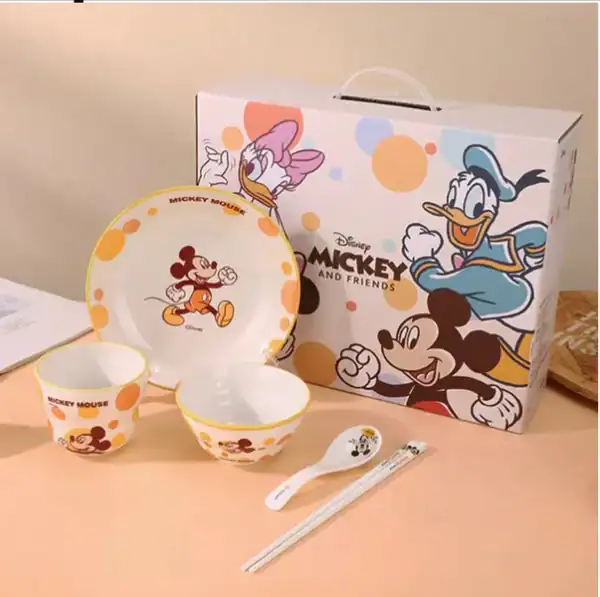 Disney Mickey Mouse 5-Piece Kids Dinner Set