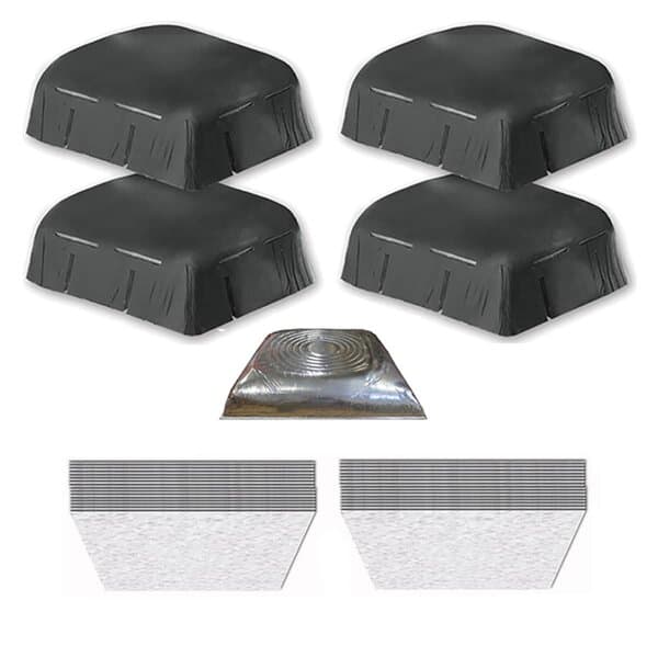 SGS Room Kit 1 for 12’x12’ Office Space<br>with 2'x2' Ceiling Tile Grid<br/><h5><strong>Application: </strong> Standard Speech Privacy</h5>