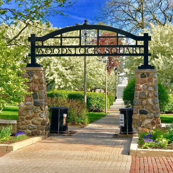 Woodstock Square in Woodstock, IL