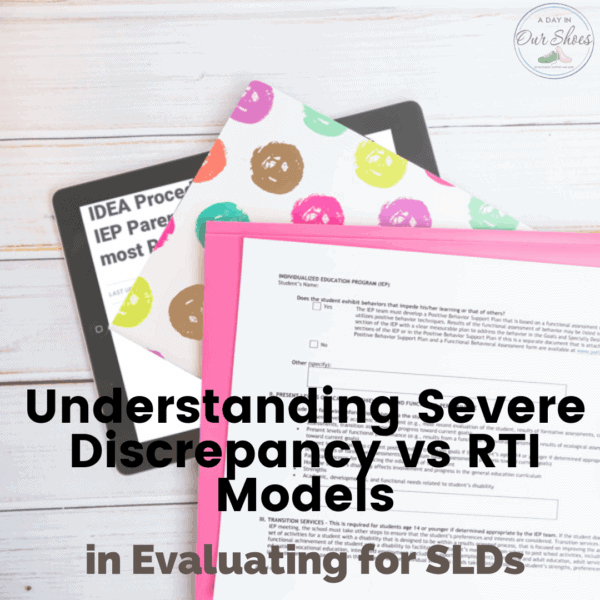 severe discrepancy model