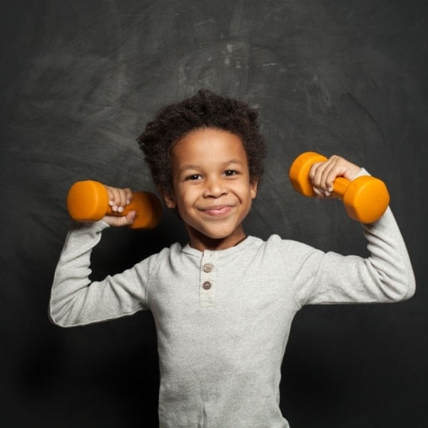 Our kids are strong! Sometimes we have to remind the school team.
