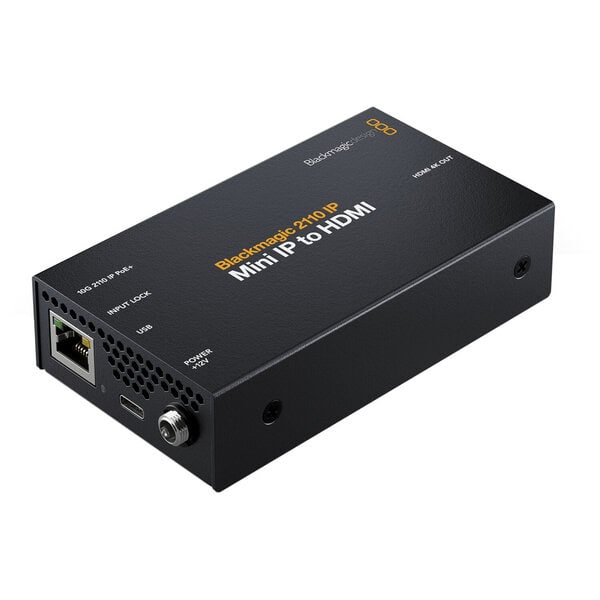 Blackmagic 2110 IP Converter - Mini IP to HDMI