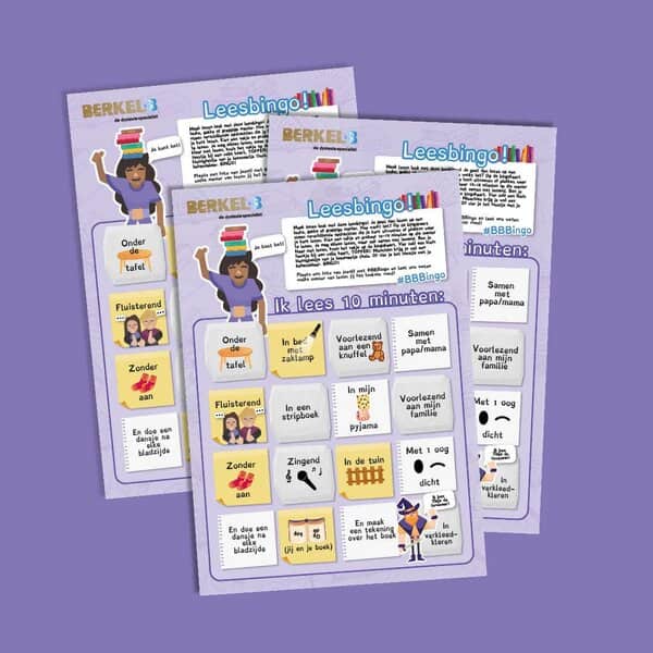 Leesbingo groep 3, 4 en 5