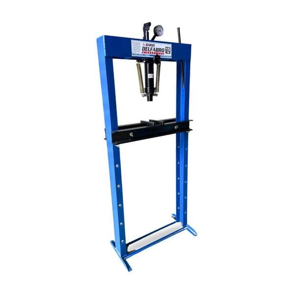 Prensa Hidráulica Manual 15tn Pie 2 columnas Pesada - Imagen 2