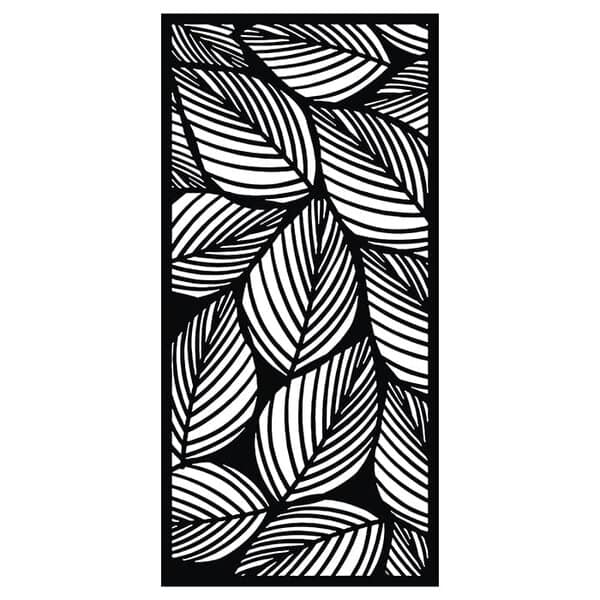 Накладка на ворота декоративная "Вишневые листья" чертеж для плазмореза