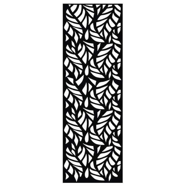 Перегородка декоративная "Падающие листья" заказать чертеж для лазера