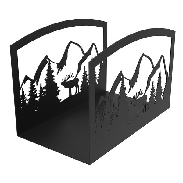 Стойка для дров – чертеж для лазерного станка