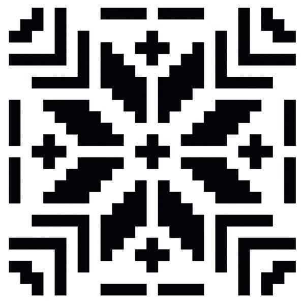 Вышиванка – чертеж Украинского орнамента в DXF формате