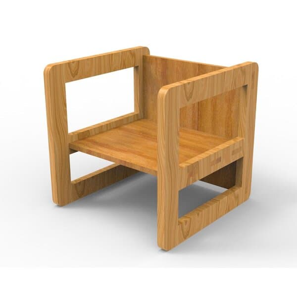 Детское кресло – чертеж для лазера DXF