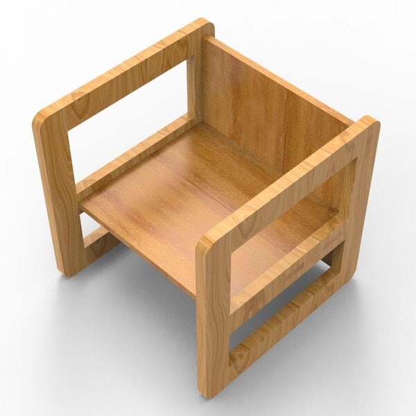 Детское кресло – чертеж для лазера DXF