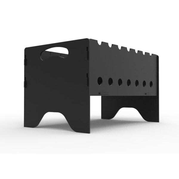 Простой разборной мангал – чертеж dxf для лазерного станка