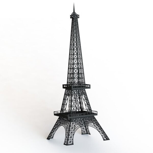 Эйфелева башня – можель под сварку (чертеж DXF)