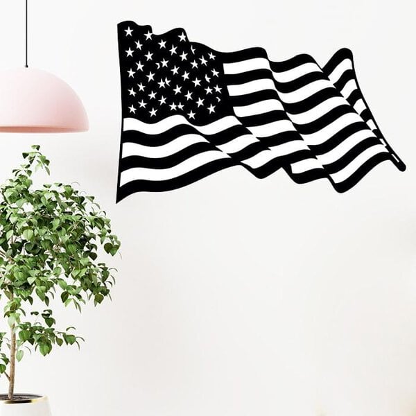 Американский флаг – Флаг США. Чертеж панно для лазерного станка