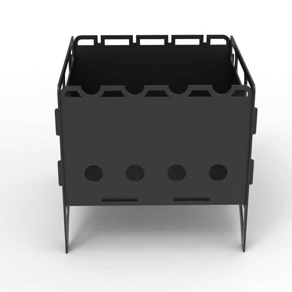 Микро мангал для походов – чертеж для лазерного станка DXF и SOLIDWORKS