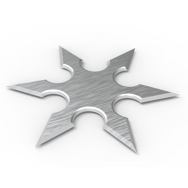 Сюрикен – чертеж для лазерного станка в DXF формате