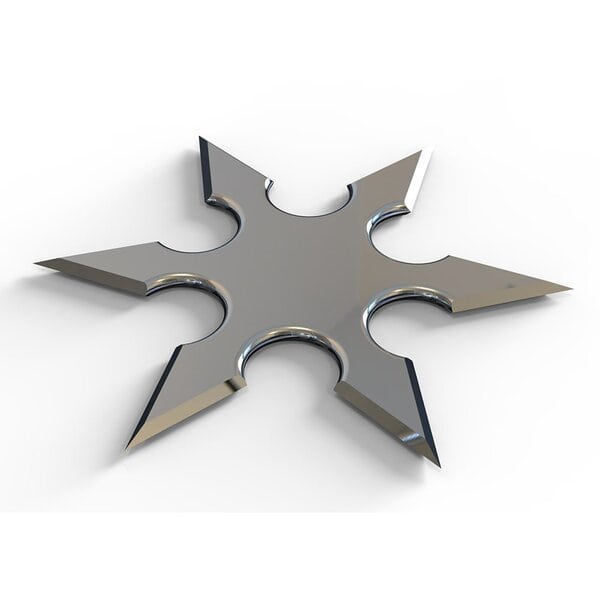 Сюрикен – чертеж для лазерного станка в DXF формате