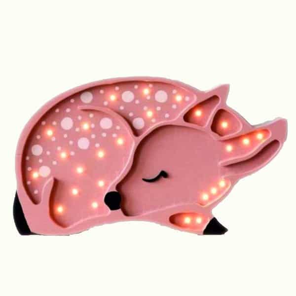 Ночник в виде "Олененка" – Многослойный чертеж в dxf формате