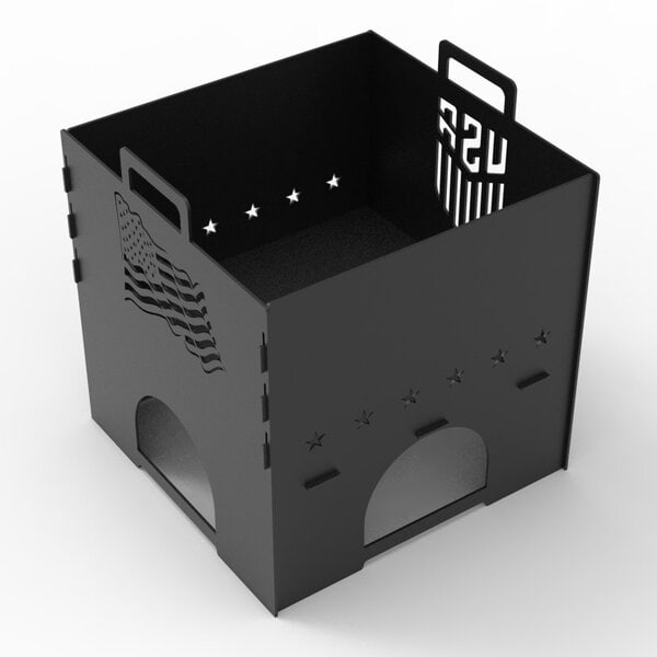 Костровая чаша "США", чертеж DXF для лазерного станка. Америка | Барбекю | Гриль | Печь | Костровая чаша
