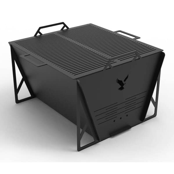 Костровая чаша "Орел", чертеж DXF для лазерного станка. Барбекю | Гриль | Печь | Костровая чаша