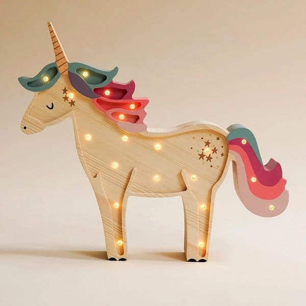 Ночник "Единорог" – Многослойный чертеж в dxf формате