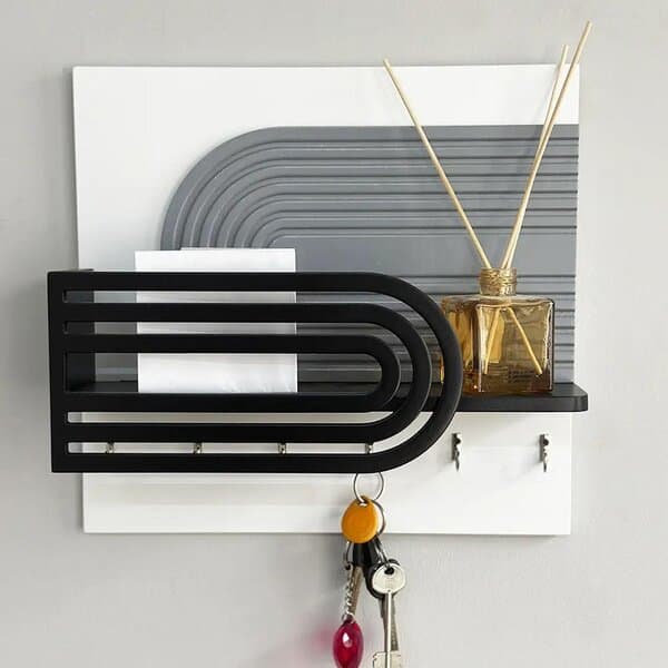 Ключница настенная №2 – DXF чертеж 5 мм