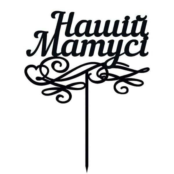 Топпер "Нашiй матусi" – Чертеж DXF