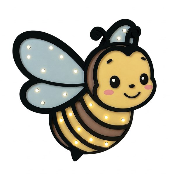 Ночник для детей "Пчёлка" – Многослойный чертеж SVG