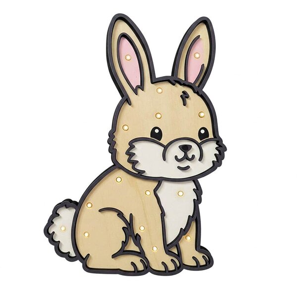 Ночник "Кролик" – Многослойный чертеж в dxf формате