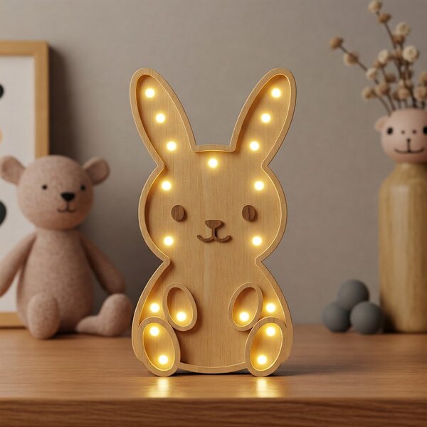 Ночник для детей “Зайчик” – Многослойный чертеж DXF