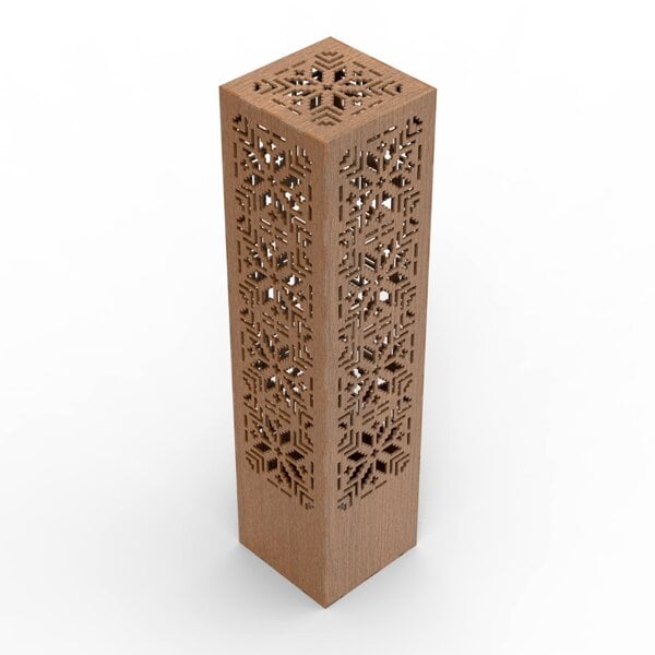 Напольная лампа – "Вышиванка" Чертеж в DXF формате