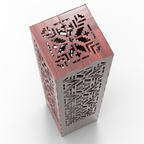 Напольная лампа – "Вышиванка" Чертеж в DXF формате