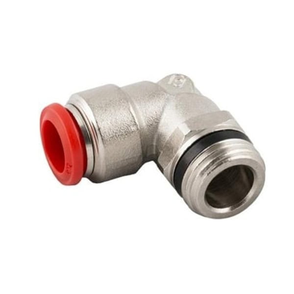 Curva Macho Engate Rápido Latão