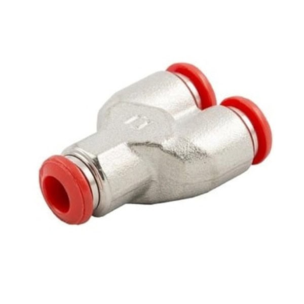 União Y Engate Rápido Latão