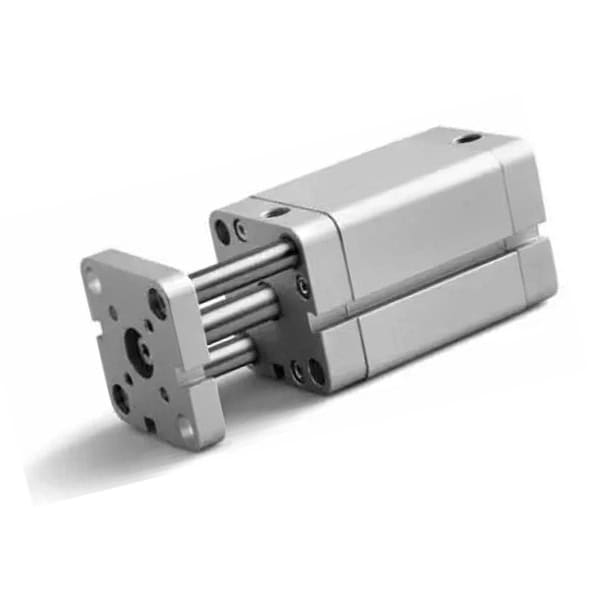 Cilindro Pneumático Compacto Unitop Magnético D/E Haste Passante Anti-Rotação