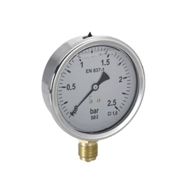 Manómetro a Seco Rosca Vertical Ø 63-10(MGV)