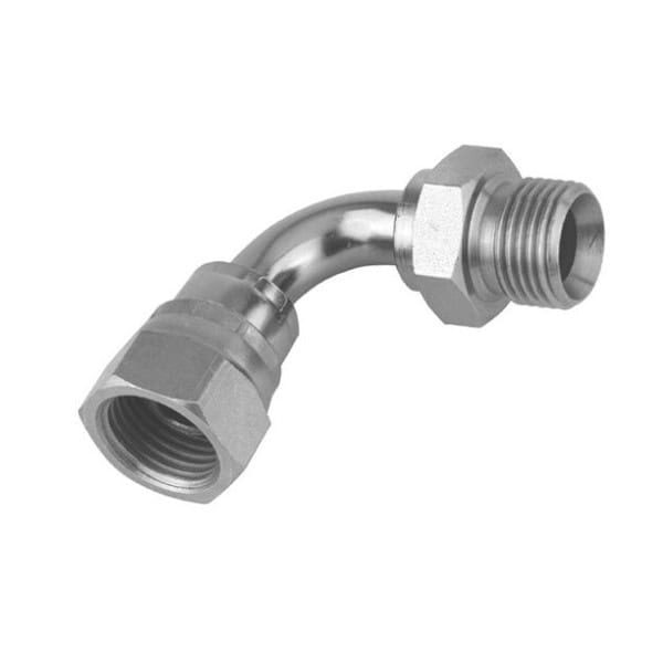Racord para mangueira de Alta Pressão-Curva 90º BSP
