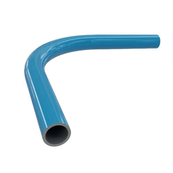 Tubo Aluminio Curva 90º