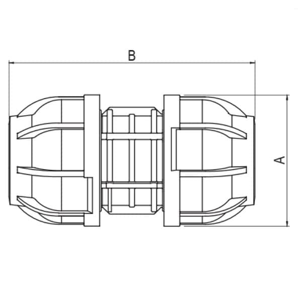 Acessório Nylon Ligação direito - Image 2
