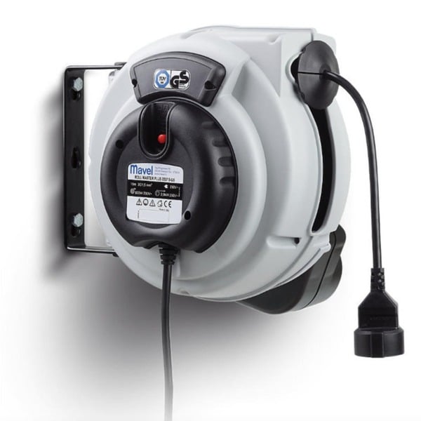 Enrolador elétrico Roll Master Plus 230V, Cabo 15 m 3x1,5 mm2