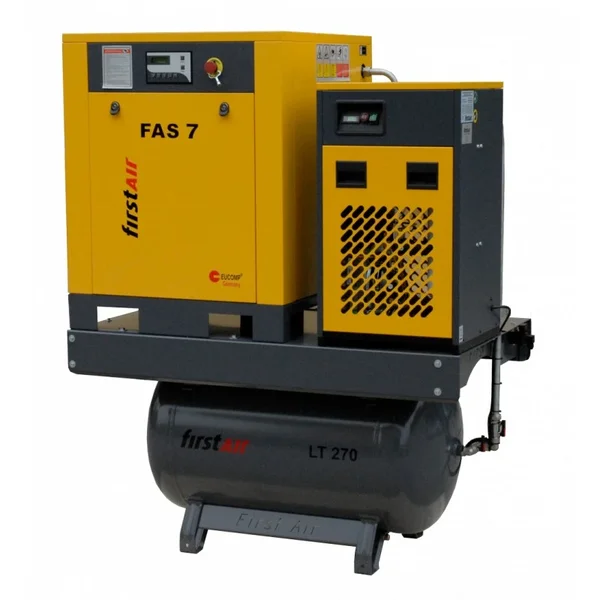 Compressor de Parafuso reservatório 270Lt+Secador 7.5kW