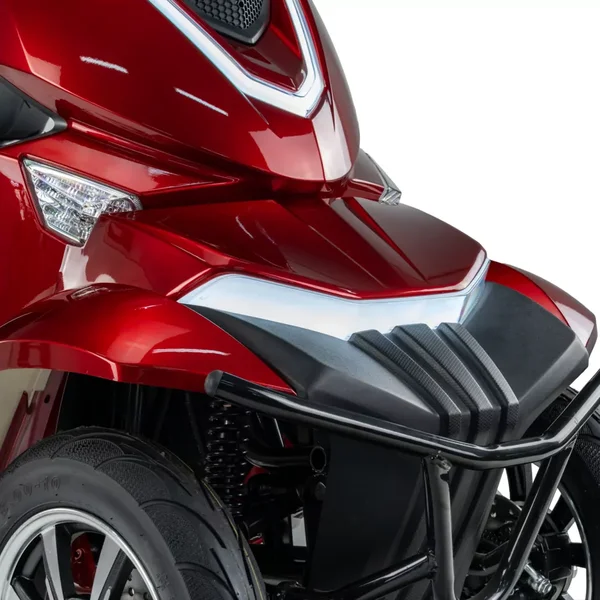 Skuter elektryczny BILI BIKE SHINO QUADRO G4 LIT, 25km/h z dachem - obrazek 3