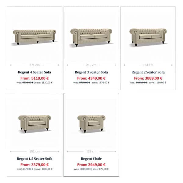 Chesterfield Regent custom-made - Afbeelding 6